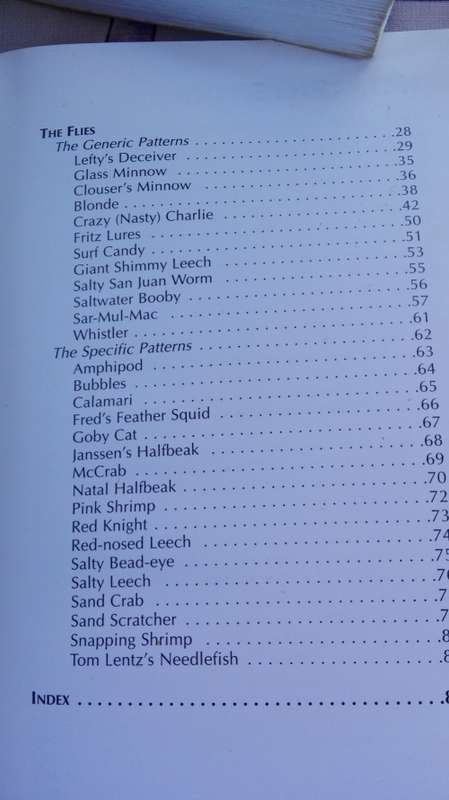 Book ; SALTWATER FLIES  for South African Waters Bill Hansford-Steele