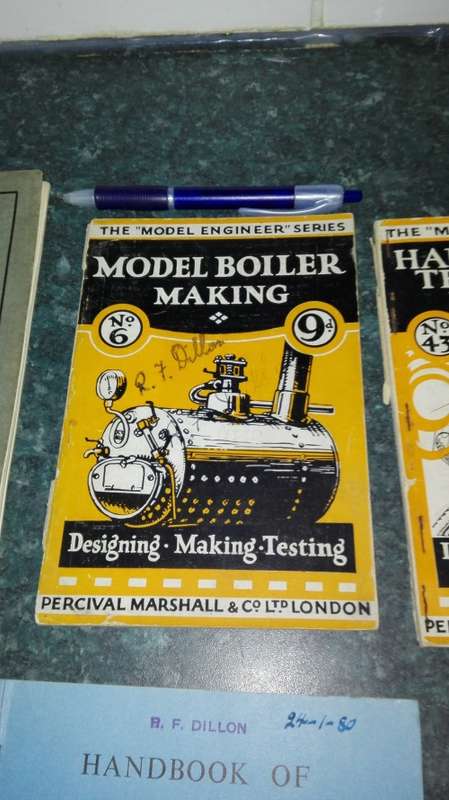 Bundle of 7 Engineering Boiler Books / Booklets  Stuart Models - see Description