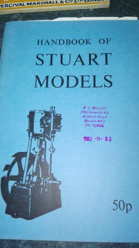 Bundle of 7 Engineering Boiler Books / Booklets  Stuart Models - see Description