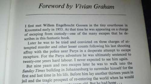 ON THE RUN WILLEM GOOSEN