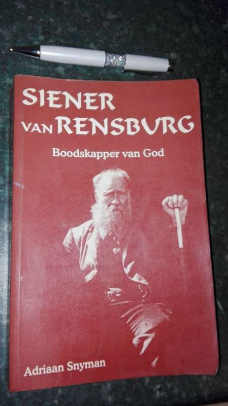 SIENER van RENSBURG BOODSKAPPER VAN GOD ADRIAAN SNYMAN