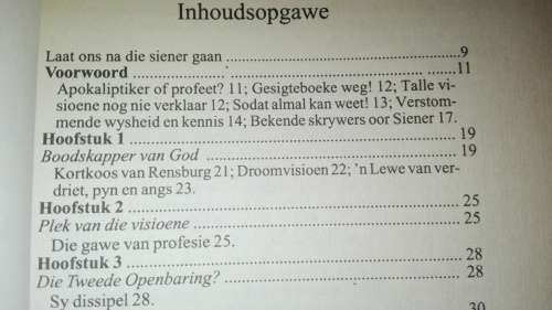 SIENER van RENSBURG BOODSKAPPER VAN GOD ADRIAAN SNYMAN