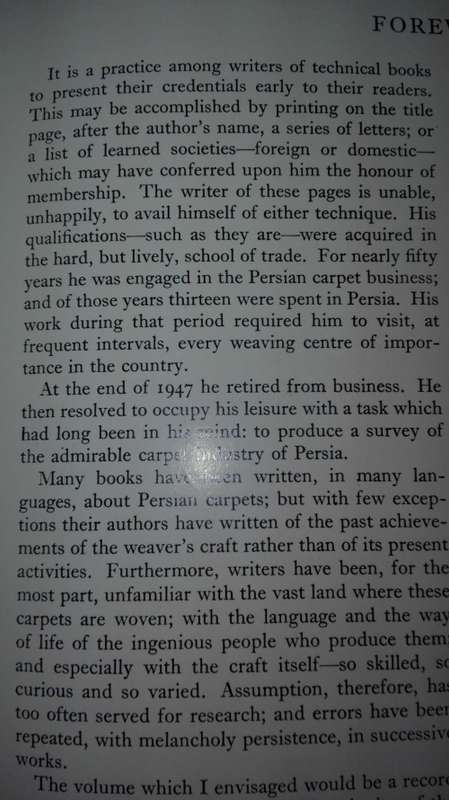 THE PERSIAN CARPET A Survey of the Carpet-Weaving Industry of Persia A CECIL EDWARDS