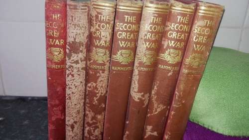 THE SECOND GREAT WAR A Standard History edited by Sir John Hammerton  7 Volumes