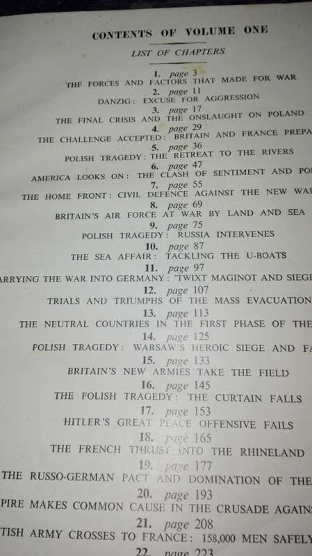 THE SECOND GREAT WAR A Standard History edited by Sir John Hammerton  7 Volumes