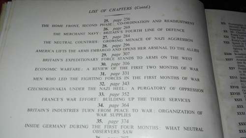 THE SECOND GREAT WAR A Standard History edited by Sir John Hammerton  7 Volumes