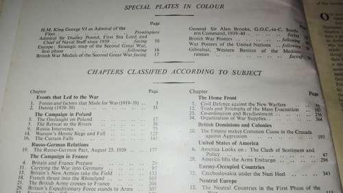 THE SECOND GREAT WAR A Standard History edited by Sir John Hammerton  7 Volumes