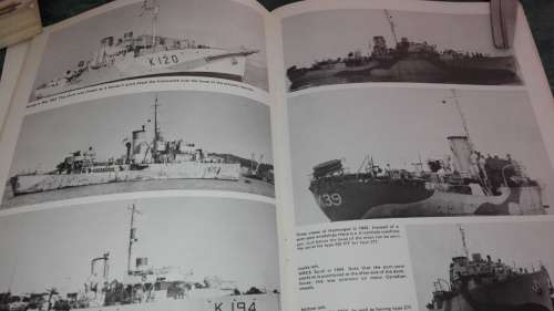 MAN O WAR 7 FLOWER CLASS CORVETTES ANTHONY PRESTON and ALAN RAVEN ( war ships navy )