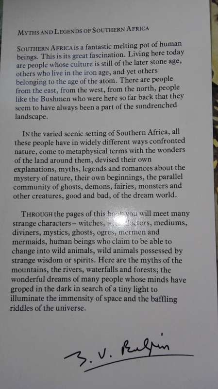 MYTHS and LEGENDS of SOUTHERN AFRICA PENNY MILLER