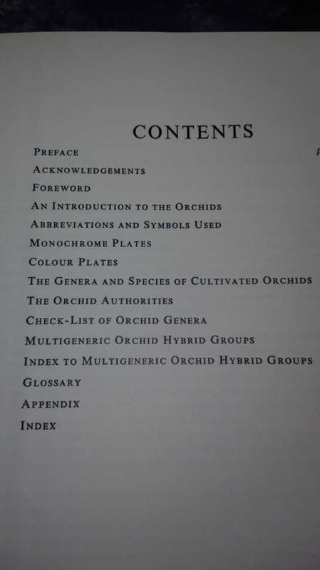 ENCYCLOPAEDIA OF CULTIVATED ORCHIDS ALEX D HAWKES