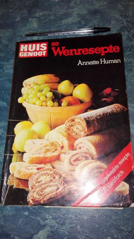 2 BOEKS ; ANNETTE HUMAN HUISGENOOT se WENRESEPTE  en WENRESEPTE 3