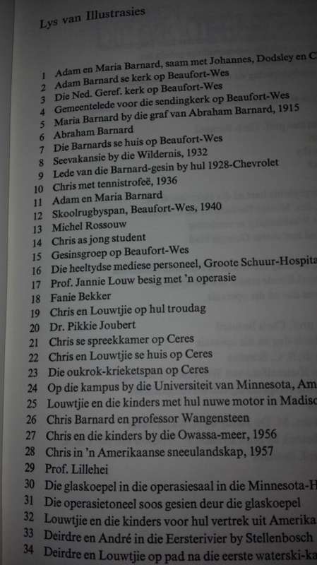 Christiaan Barnard EEN LEWE Biografie Professor C N Barnard en Curtis Bill Pepper