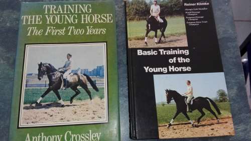 2 Books ; Training the Young Horse  plus Basic Training of a Young Horse
