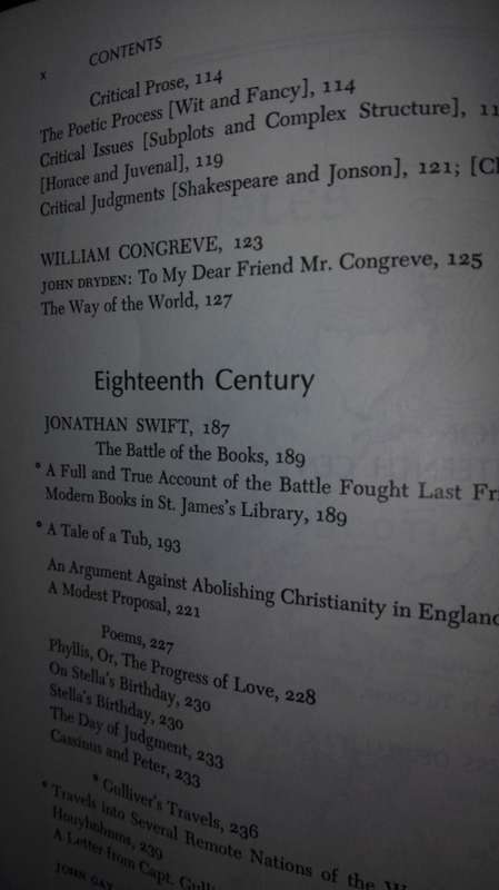 The Oxford Anthology of English Literature The RESTORATION AND THE EIGHTEENTH CENTURY Martin Price