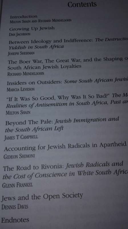 MEMORIES REALITIES and DREAMS Aspects of the South African Jewish Experience  Milton Shain ( Jews )
