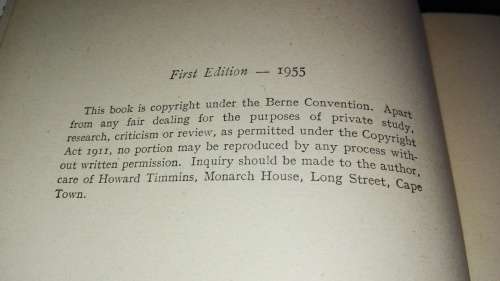 KAROO LAWRENCE G GREEN First Edition 1955