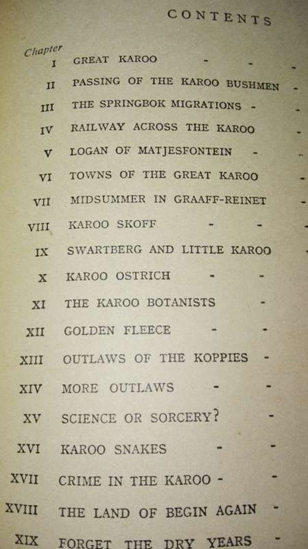 KAROO LAWRENCE G GREEN First Edition 1955