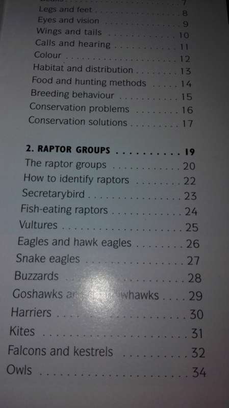 RAPTOR IDENTIFICATION GUIDE FOR SOUTHERN AFRICA ULRICH OBERPRIELER  ( SAPPI )