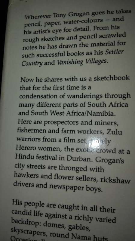 TONY GROGAN'S SOUTH AFRICAN SKETCHBOOK