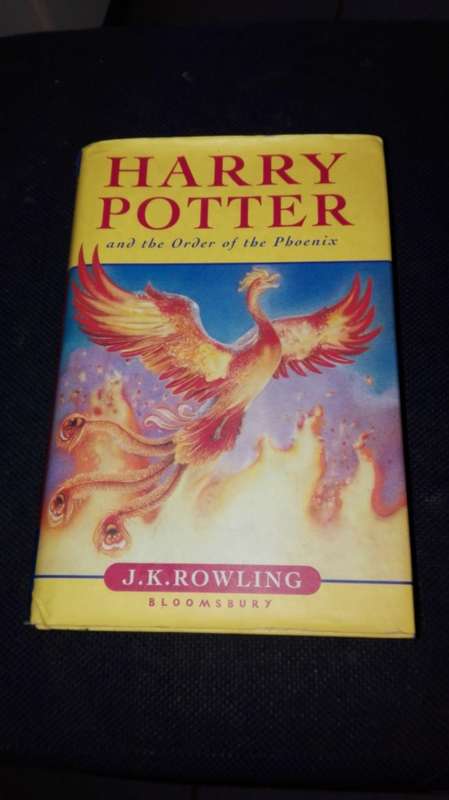 2 HARRY POTTER  Books ; The Order of the Phoenix plus Harry Potter and the Half Blood Prince