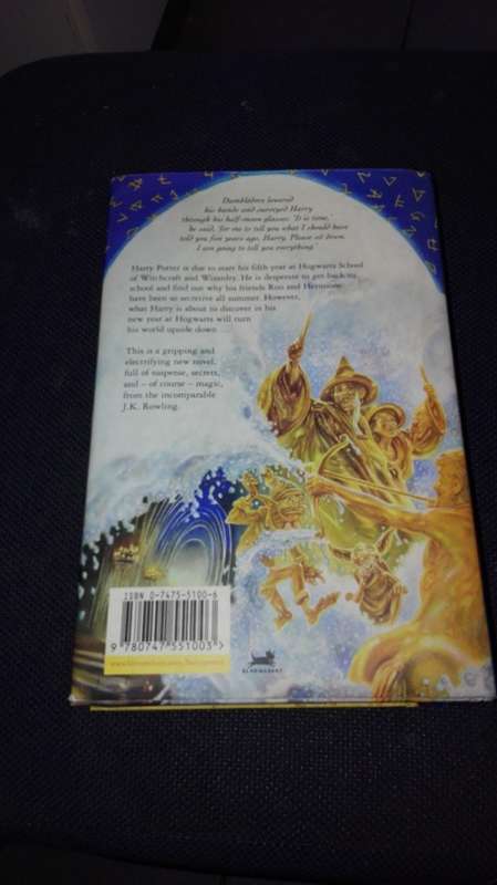 2 HARRY POTTER  Books ; The Order of the Phoenix plus Harry Potter and the Half Blood Prince