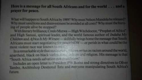 LET NOT MY COUNTRY DIE CREDO MUTWA