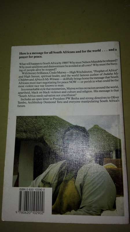 LET NOT MY COUNTRY DIE CREDO MUTWA