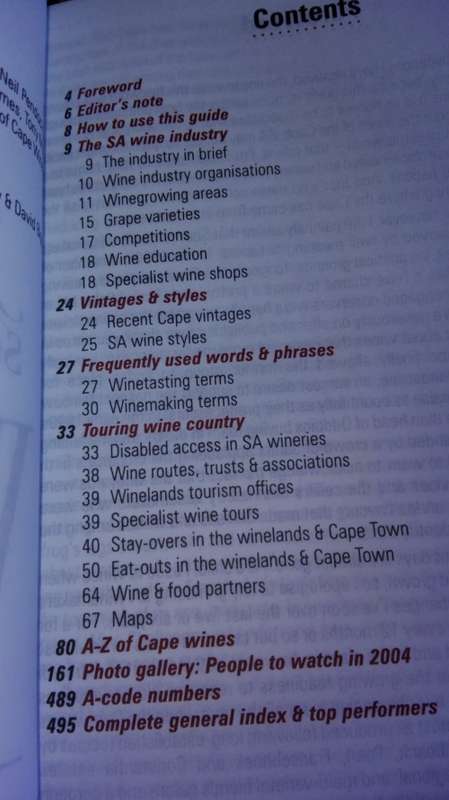 JOHN PLATTER SOUTH AFRICAN WINES 2004 ( John Platters John Platter`s )