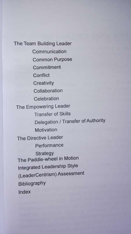 THE LEADERSHIP Dr Mark Manley Building Leadership Structure and Styles for the Great Journey