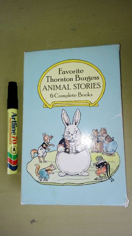 Box Set FAVORITE THORNTON BURGESS ANIMAL STORIES 6 Books  incl The Adventures of Peter Cottontail