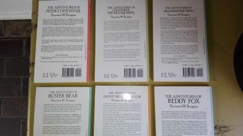 Box Set FAVORITE THORNTON BURGESS ANIMAL STORIES 6 Books  incl The Adventures of Peter Cottontail
