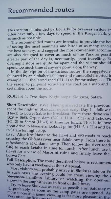 KRUGER NATIONAL PARK A Visitor's Guide LEO BRAACK