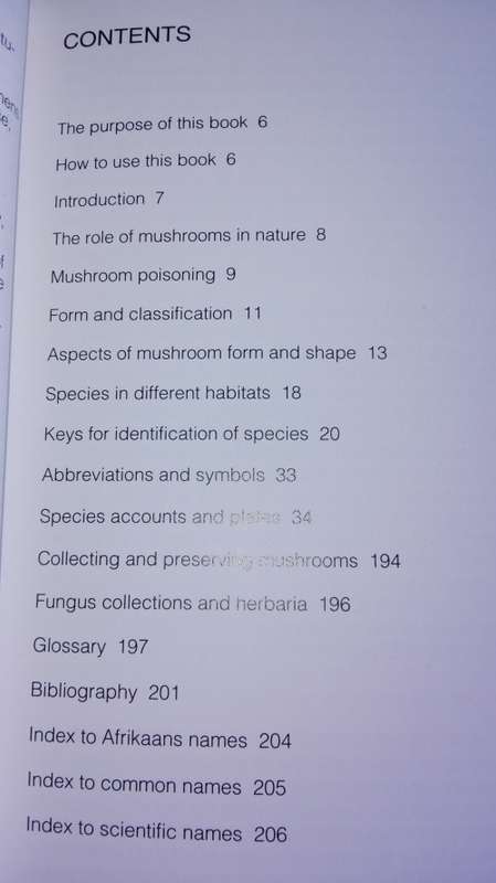 FIELD GUIDE MUSHROOMS OF SOUTHERN AFRICA  G C A van der Westhuizen Albert Eicker