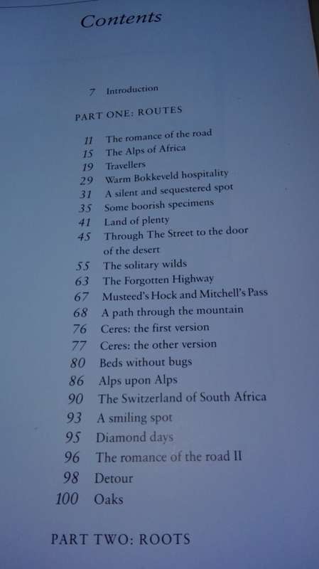 The FORGOTTEN HIGHWAY through Ceres and the Bokkerveld compiled by DENE SMUTS PAUL ALBERTS