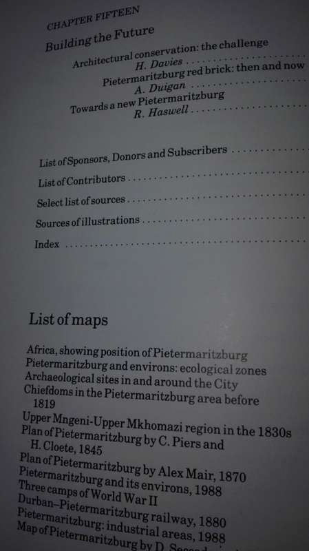 Pietermaritzburg 1838 - 1988 J Laband and R HASWELL A new Portrait of an African city ( History )