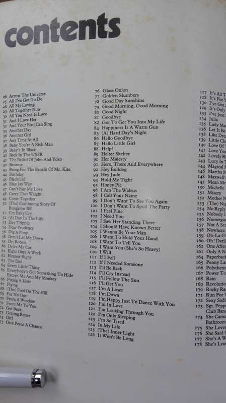 2 Books THE BEATLES; The Beatles Complete Piano Vocal / Easy Organ plus Beatles Forever Helen Spence