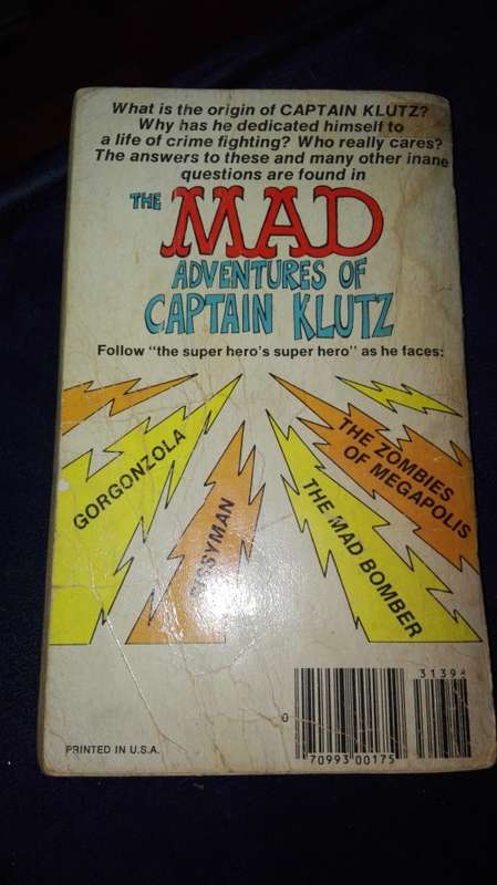 MAD'S DON MARTIN THE MAD ADVENTURES OF CAPTAIN KLUTZ