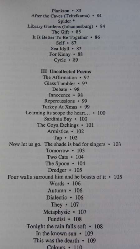 RUTH MILLER POEMS PROSE PLAYS Edited and Introduced by LIONEL ABRAHAMS
