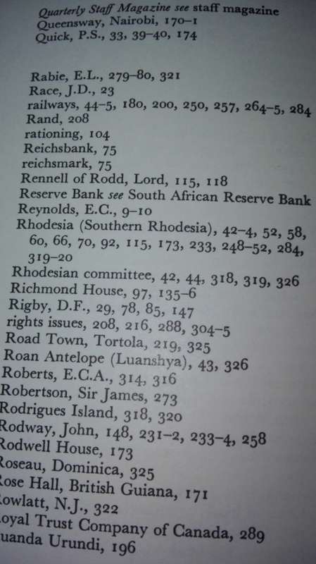 THE DCO STORY A History of Banking in many countries 1925 - 1971 Barclays Bank FNB history )