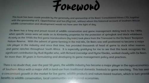 MPUNZI , DAWN OF A NEW ERA  An historical overview of the development of the Game Ranching Industry