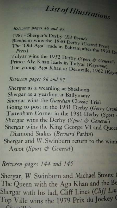 SHERGAR and the AGA KHAN'S THOUROUGHBRED EMPIRE RICHARD BAERLIEIN