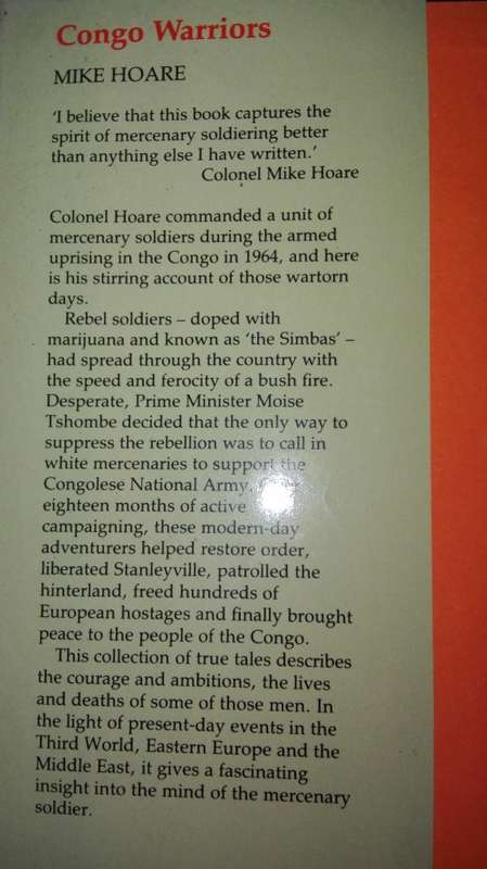 CONGO WARRIORS MIKE HOARE