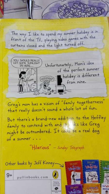 Bundle of 5 DIARY OF A WIMPY KID Books JEFF KINNEY