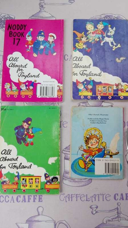4 X NODDY  ; ENID BLYTON BOOKS