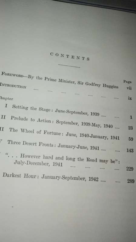 THE WAR HISTORY OF SOUTHERN RHODESIA 1939 - 45 ; J F MACDONALD Volumes 1 and 2