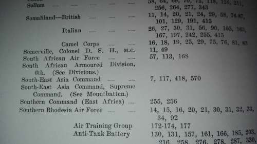 THE WAR HISTORY OF SOUTHERN RHODESIA 1939 - 45 ; J F MACDONALD Volumes 1 and 2