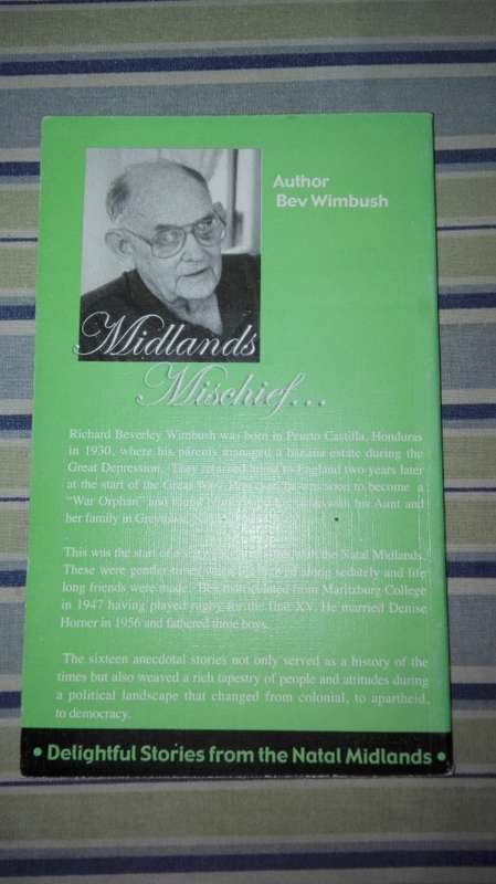 MIDLANDS MISCHIEF by  BEV WINBUSH Delightful Stories from the Natal Midlands