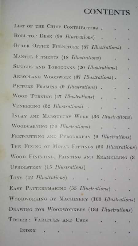 THE PRACTICAL WOODWORKER A Complete Guide to the art of Woodworking in Four Volumes
