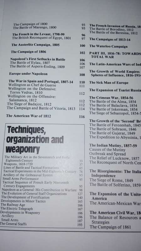 ATLAS of MILITARY STRATEGY  The Art Theory and Practice of War 1618 - 1878 by David G Chandler