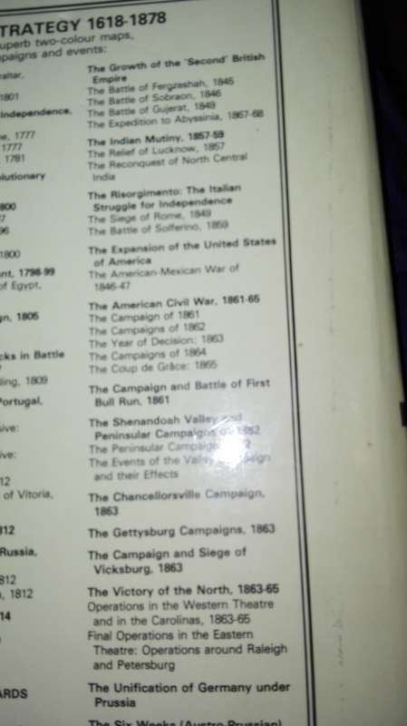 ATLAS of MILITARY STRATEGY  The Art Theory and Practice of War 1618 - 1878 by David G Chandler